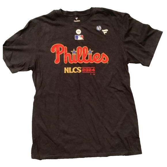 Fanatics Other - Fanatics Philadelphia Phillies NLCS 2024 Mens L Black T Shirt Short Sleeve MLB